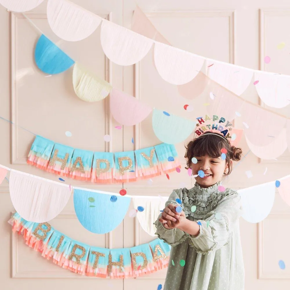 Paper Streamers - Peach