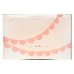 Paper Streamers - Peach