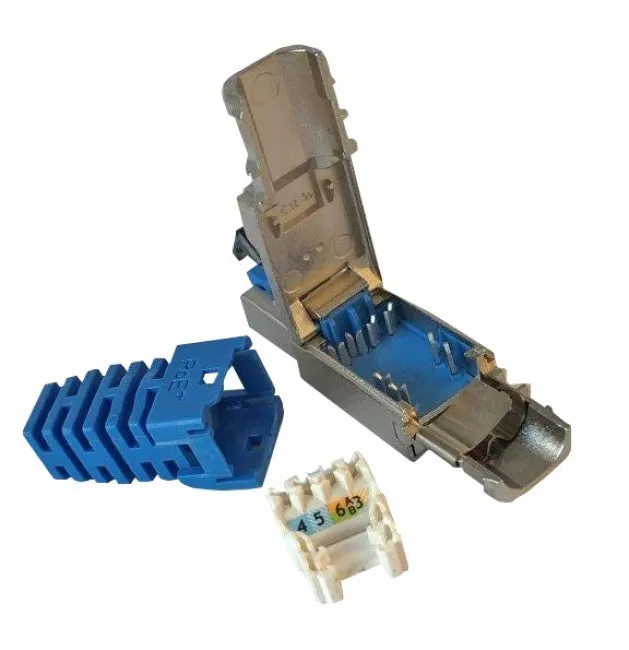 Platinum Tools 106250 PoE  10Gig Shielded RJ45 Field Plug