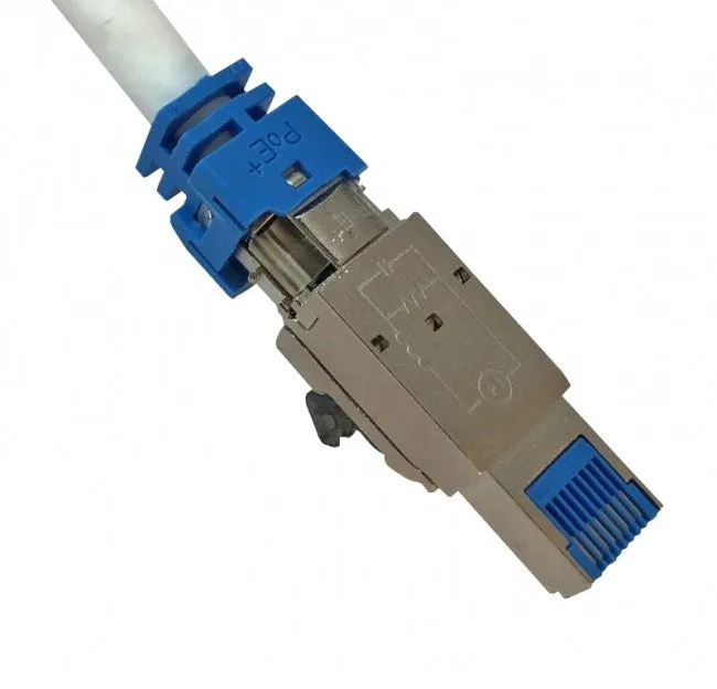 Platinum Tools 106250 PoE  10Gig Shielded RJ45 Field Plug
