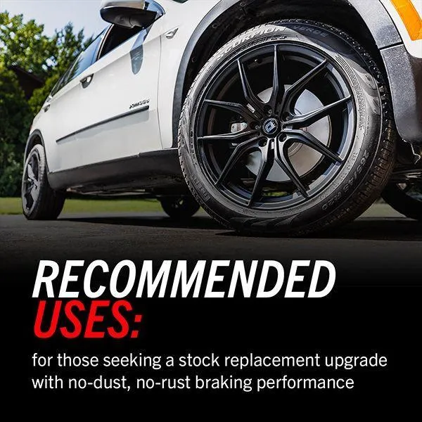 PowerStop Z17 Evolution Geomet Coated Rotor Brake Kit Cadillac CTS (2003-2005) STS (2005-2008) Front or Rear