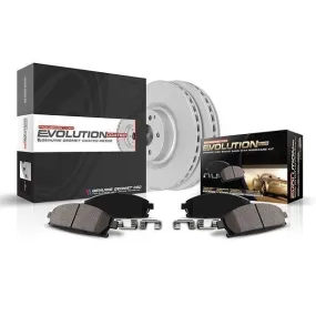 PowerStop Z17 Evolution Geomet Coated Rotor Brake Kit Chevy Camaro / Pontiac Firebird (1998 2002) Front or Rear