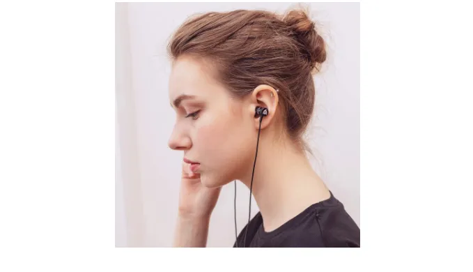 PRICE DROP: KLIM Fusion Earbuds with Microphone   Long-Lasting Wired Ear Buds (Open Box/Like New) - Ships Quick!