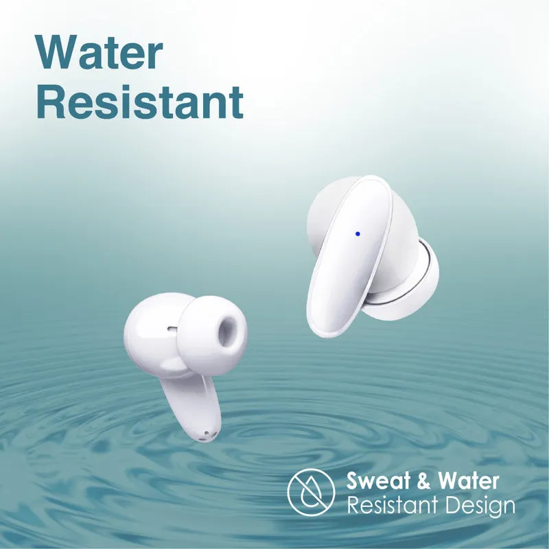 Promate Acoustic TWS Earphone - White - TJR5S4B