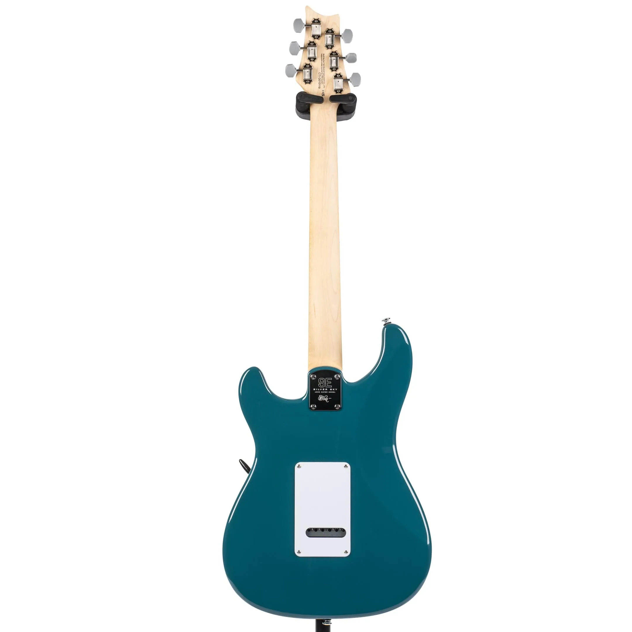 PRS SE Silver Sky Electric Guitar Nylon Blue with Maple Fingerboard