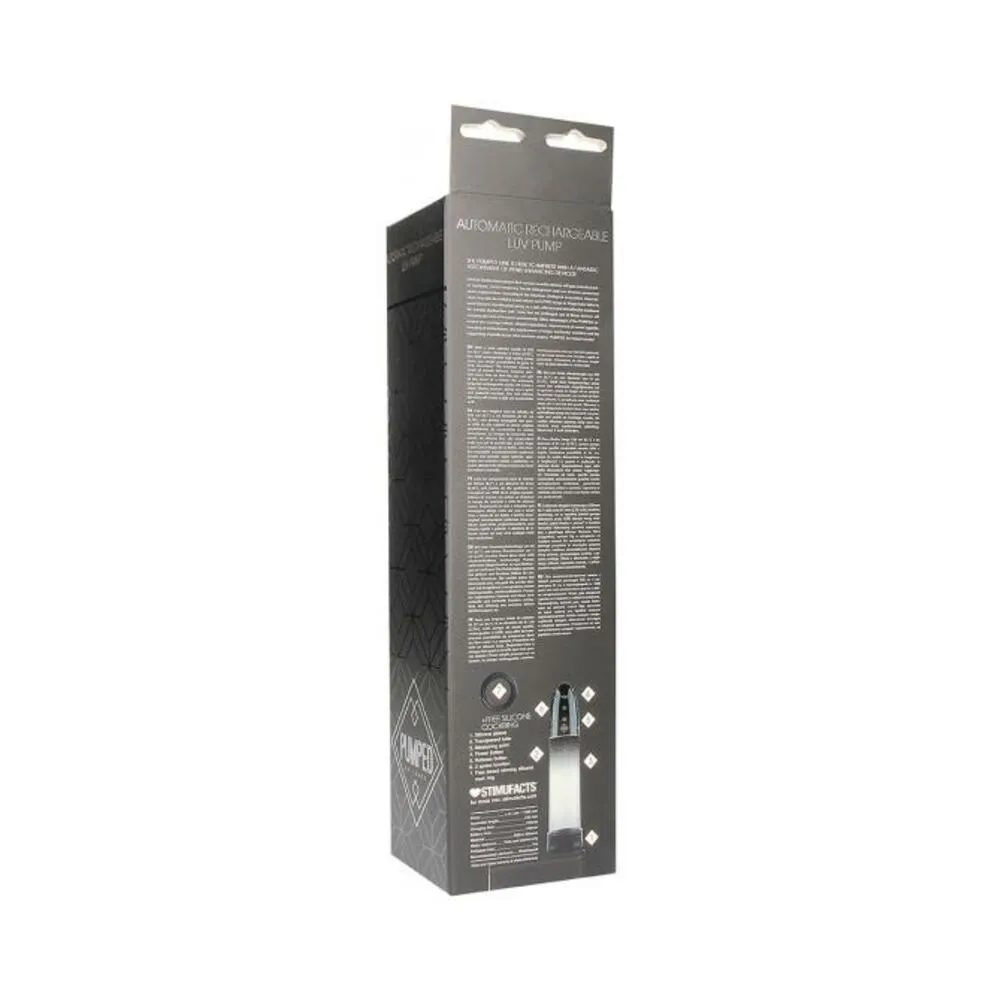 Pumped Automatic Rechargeable Pump Black