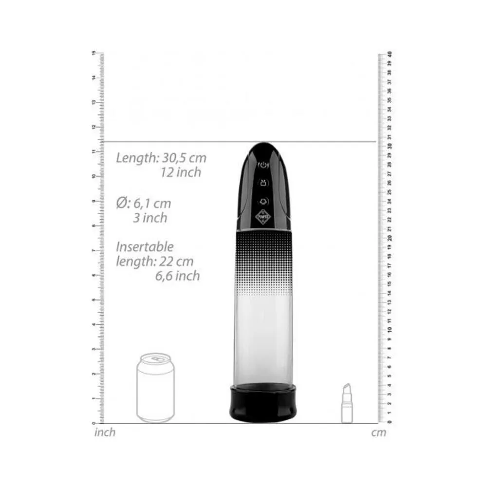 Pumped Automatic Rechargeable Pump Black