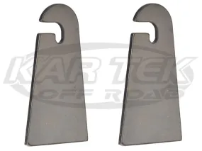 Rigid Industries Flat Surface Weld On Slotted Mounting Tabs For LED Light Bars Sold As A Pair