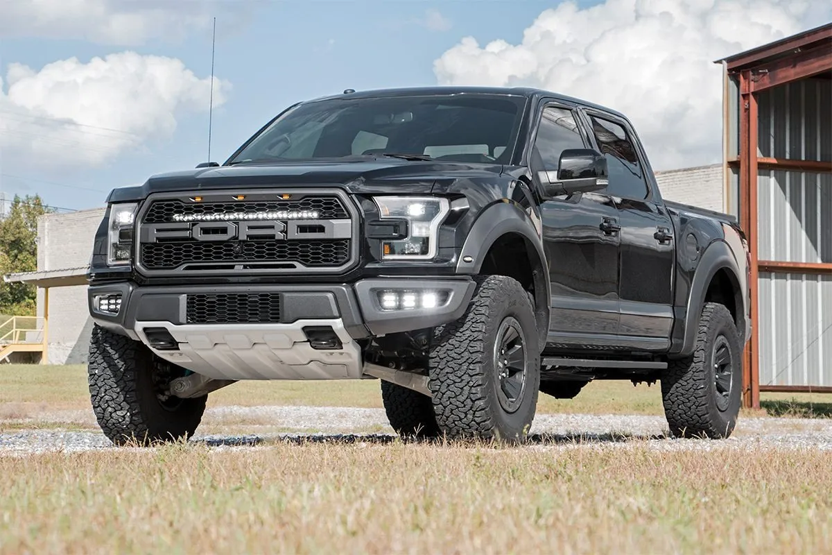 Rough Country - 30" LED Hidden Grill Kit - 2017-2020 Raptor