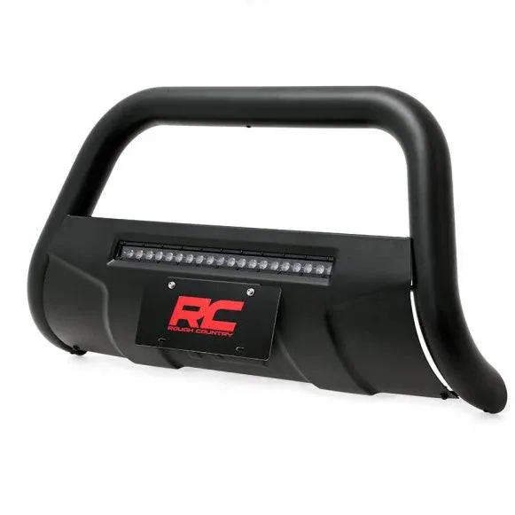 Rough Country Black Bull Bar w/20" LED Light Bar | 2023-2016 Toyota Tacoma (B-T4060)