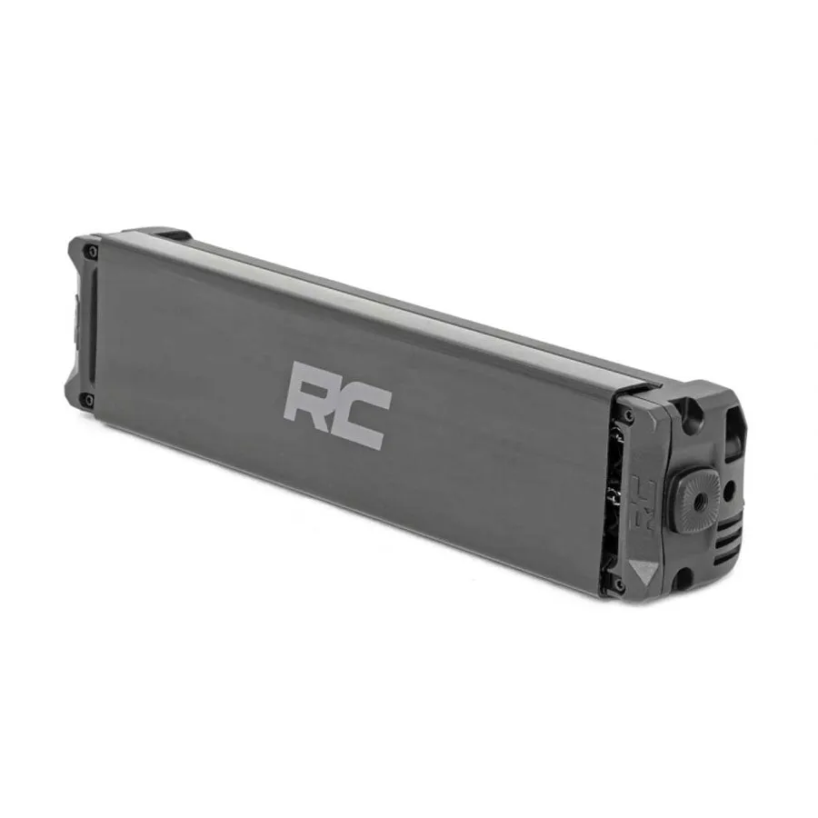 Rough Country Black Series LED Light Bar 12" Dual Row - White DRL | Universal