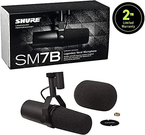 Shure SM7B Vocal Dynamic Microphone