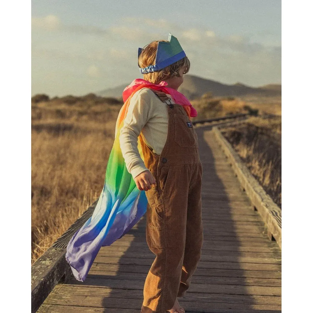 Silk Cape - Rainbow