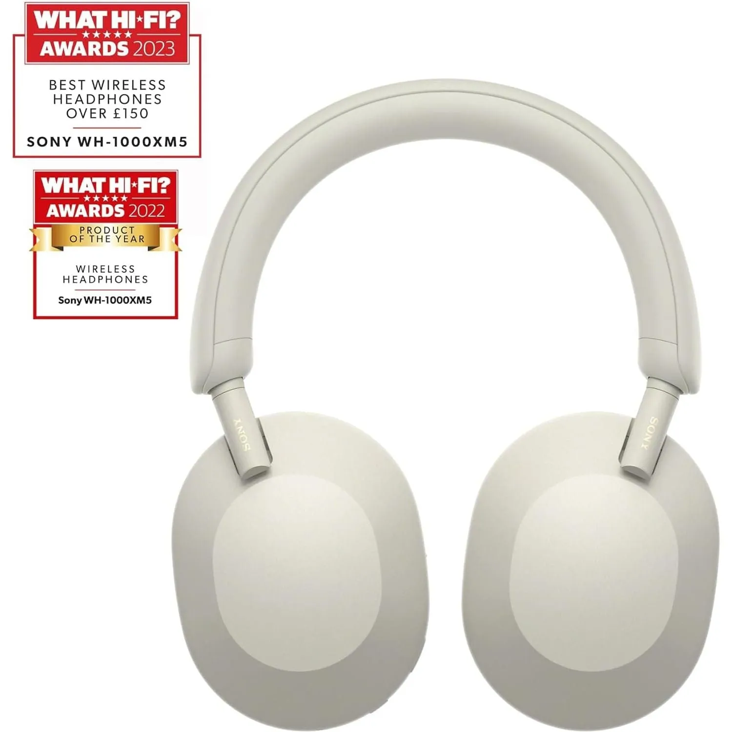 SONY WH-1000XM5 Wireless Bluetooth Noise-Cancelling Headphones - Smoky Pink