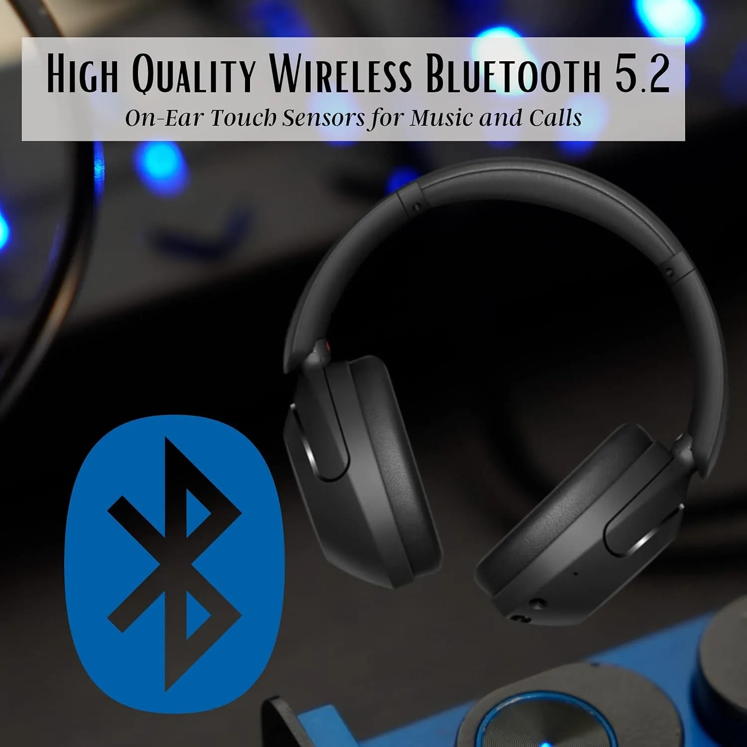 Sony Wireless Noise Cancelling Headphones WH-XB910N Bluetooth Headset   NeeGo 3.5mm Extension (Refurbished)
