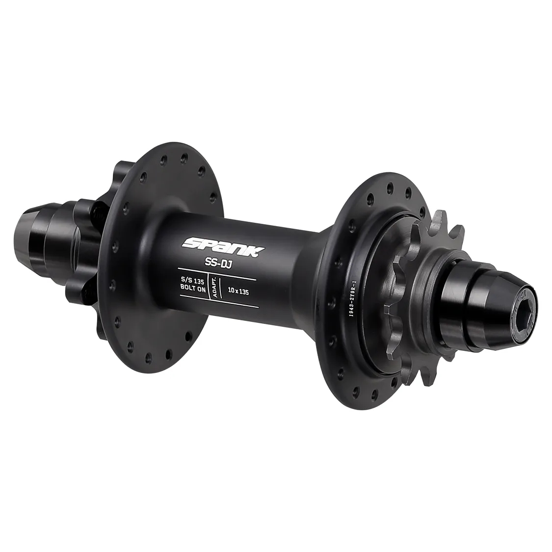 Spank - Black Hex Drive J-Type Rear