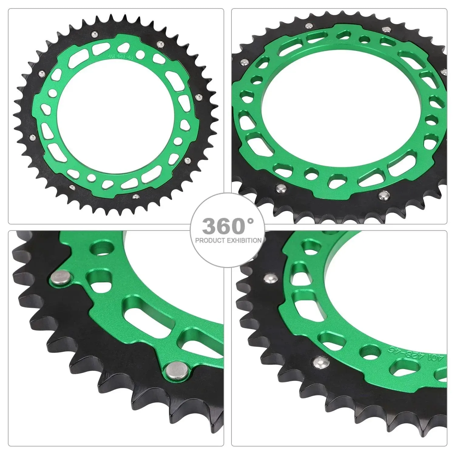 Sprocket 46T For KAWASAKI SUZUKI