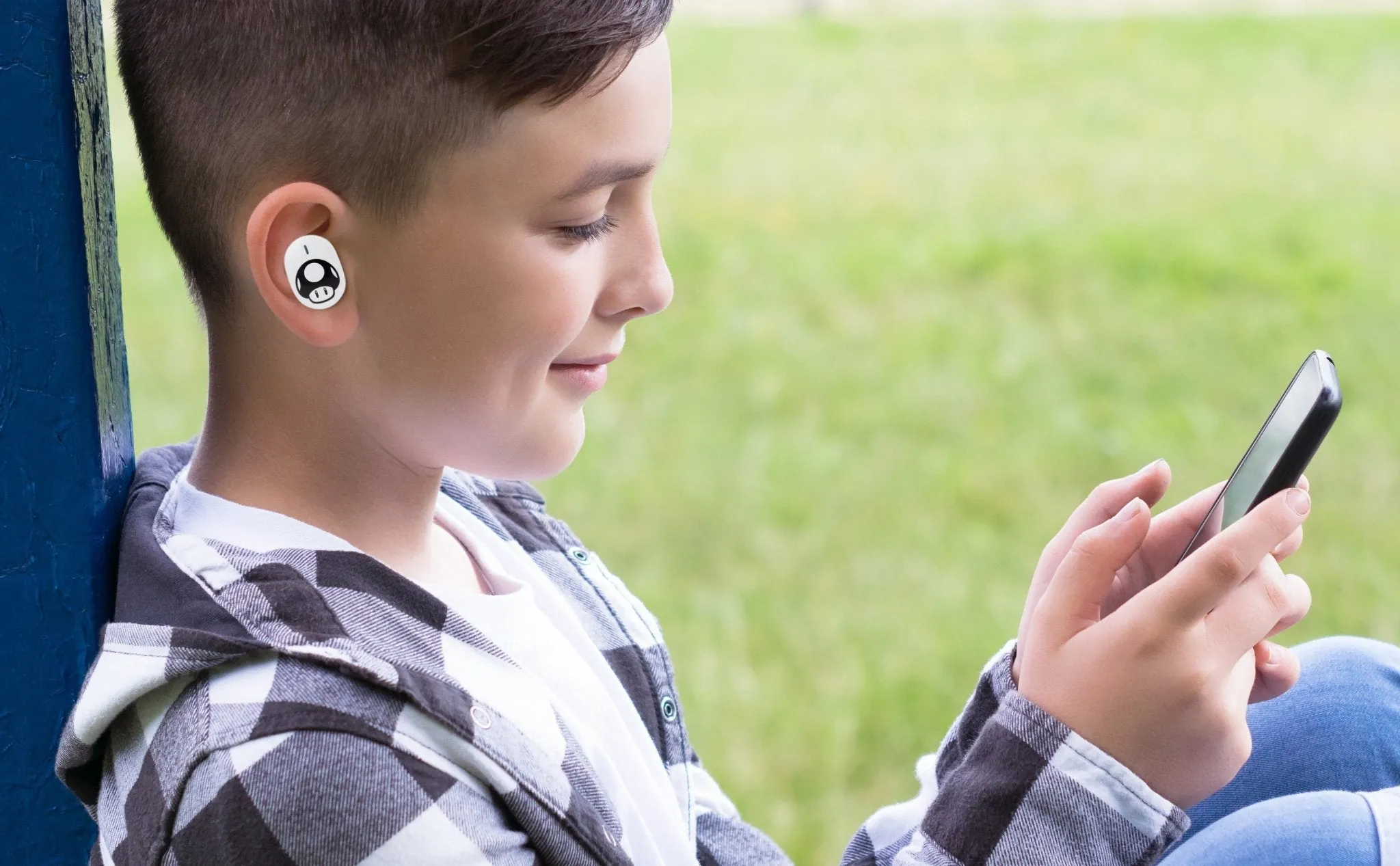 Super Mario Bluetooth True Wireless Earbuds with Charging Case