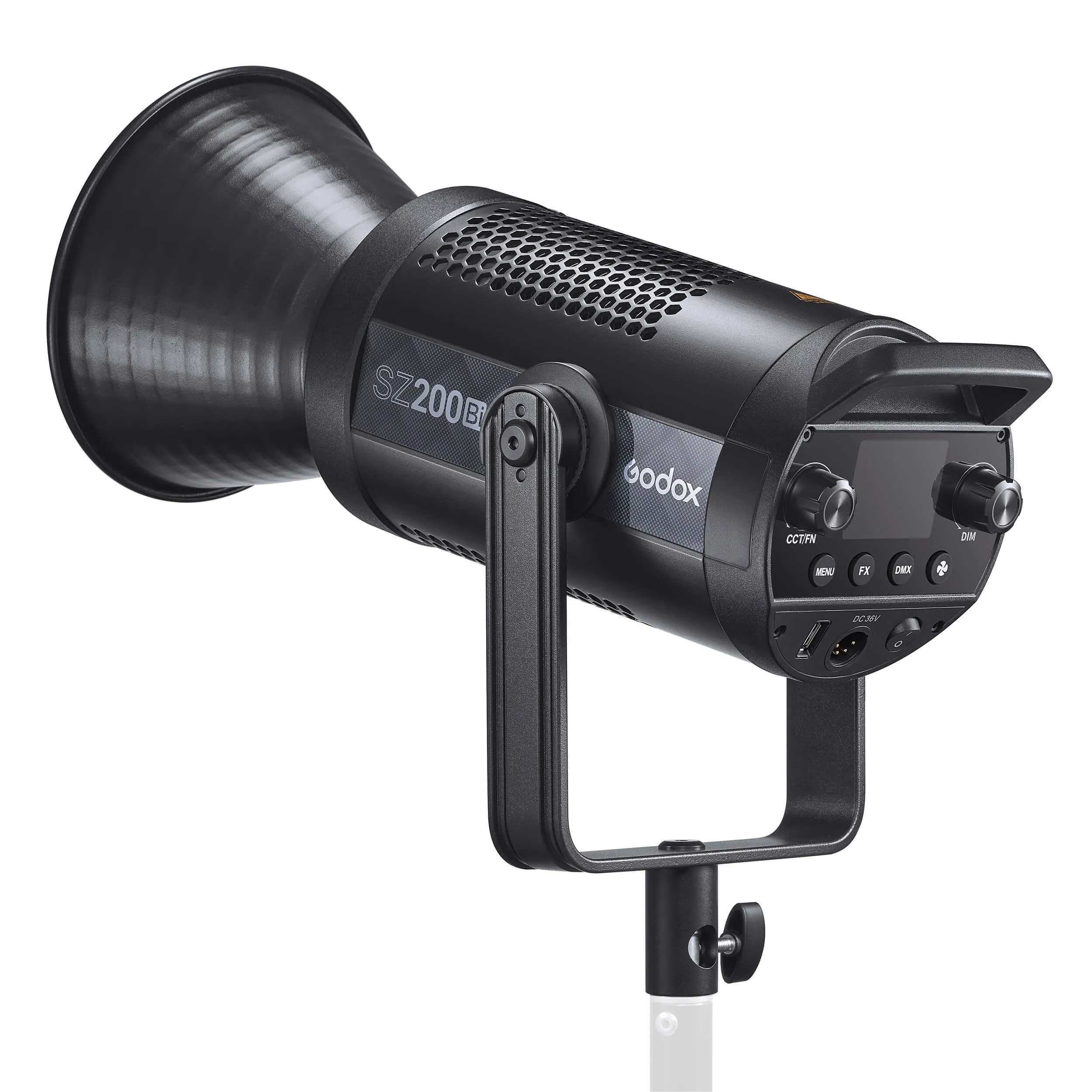 SZ200Bi Zoomable Bi-Colour Video & Photography Light with Firmware Updates