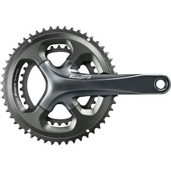 Tiagra FC-4700 Crankset - 175mm 10-Speed 52/36t 110 Asymmetric BCD Hollowtech II Spindle Interface Gray