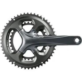 Tiagra FC-4700 Crankset - 175mm 10-Speed 52/36t 110 Asymmetric BCD Hollowtech II Spindle Interface Gray