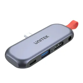 Unitek 4-in-1 type-C Hub with HDMI and 100W Power Delivery - D1070A
