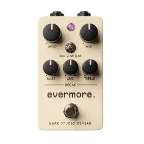 Universal Audio Evermore Studio Reverb Effect Pedal