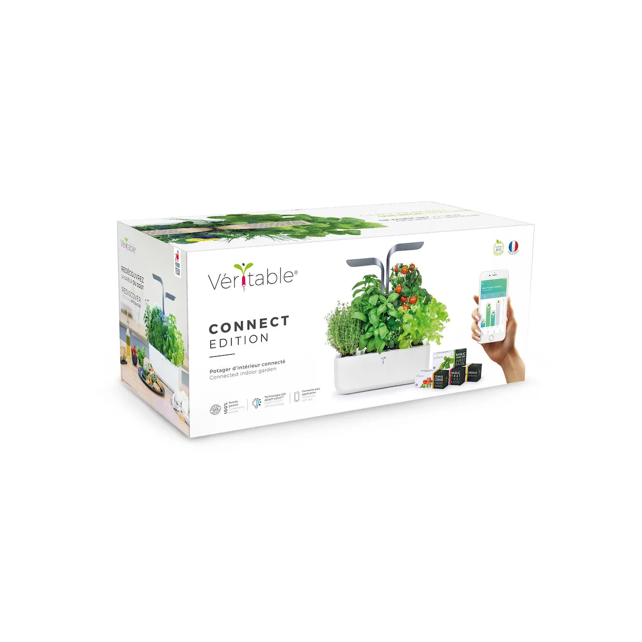 VERITABLE Connect Edition Infinity Grey, 4 Plants