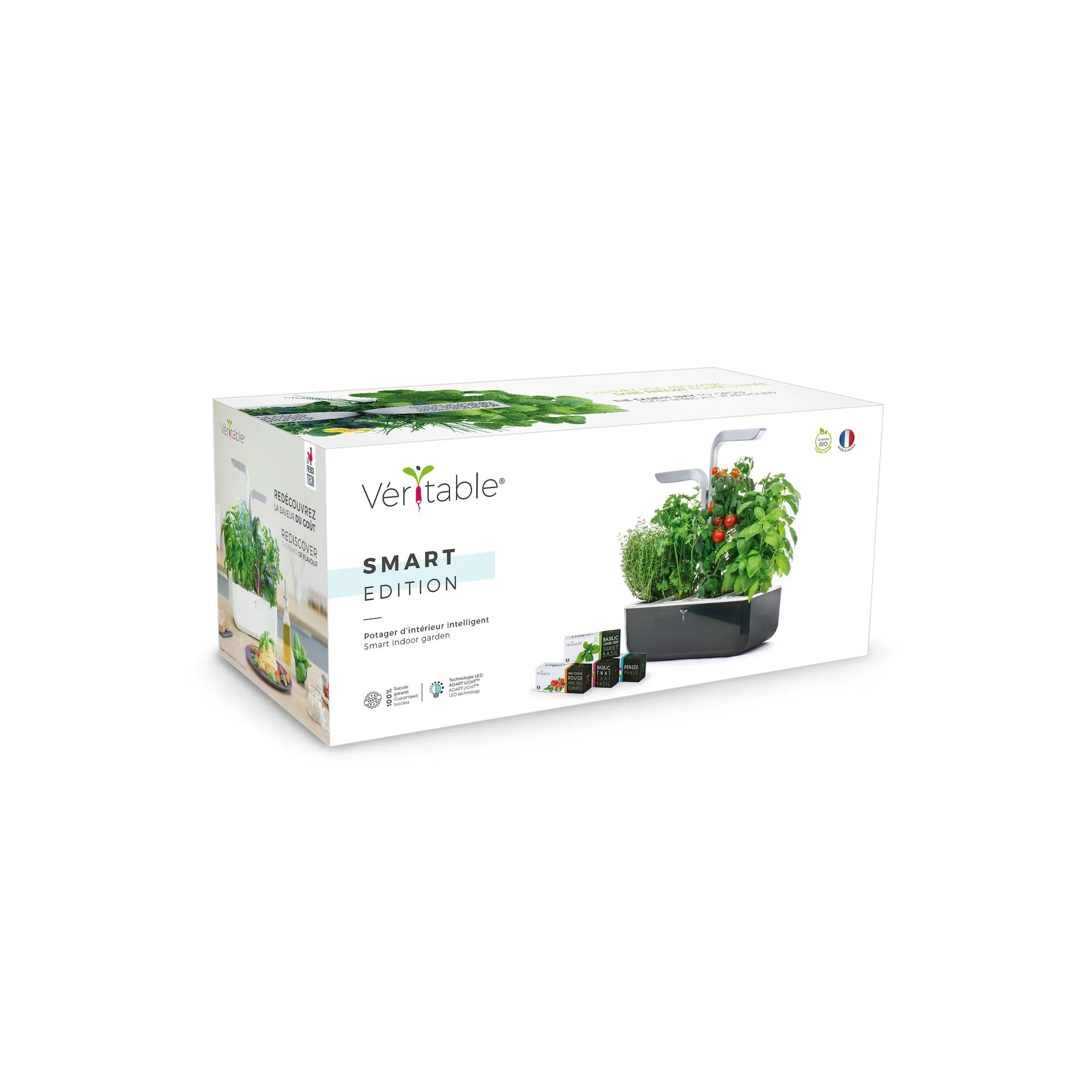 VERITABLE Smart Edition Black, 4 Plants