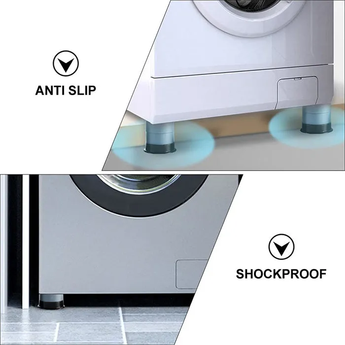 Vibration Isolation Damper Shock Pad Adjustable Feet for Washing Machine