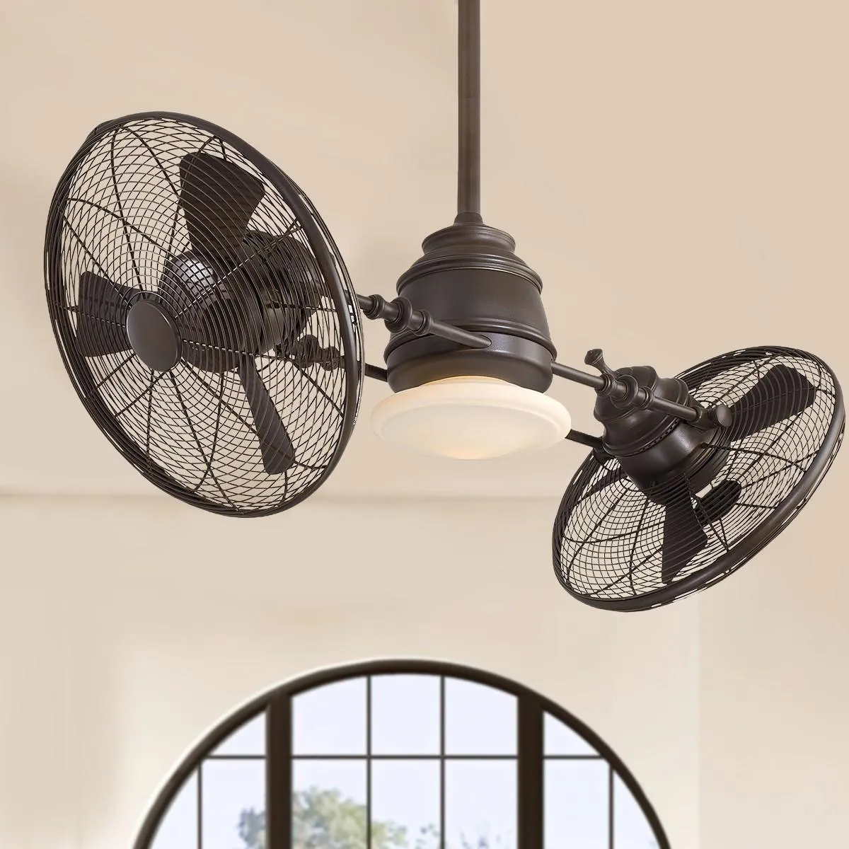 Vintage Gyro 42" Dual Ceiling Fan