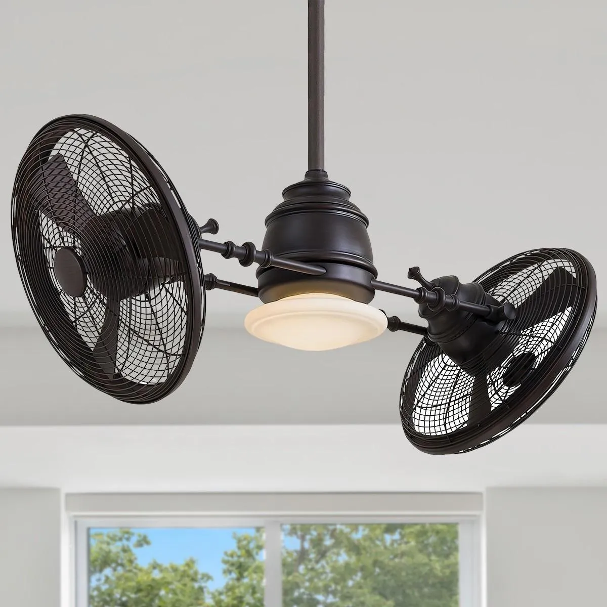 Vintage Gyro 42" Dual Ceiling Fan