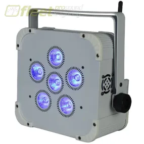 Vivid VL-3615 WIRELESS DMX  BATTERY LED PAR - 6 X 15 WATT RGBWA UV , IR Remote Included