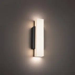 Volga LED Wall Sconce in Black