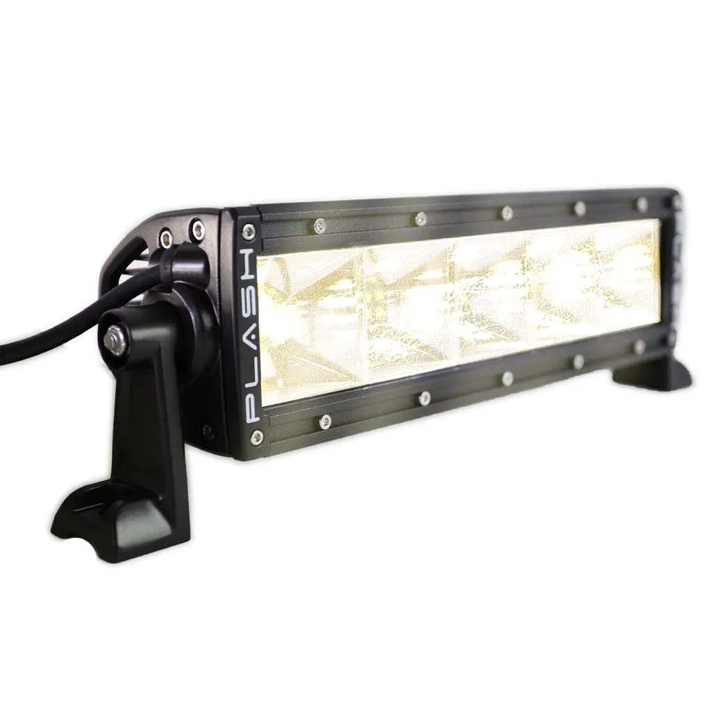 XX-Series LED Light Bar - 10" - Marine Black (5W) - 120° Scene Beam