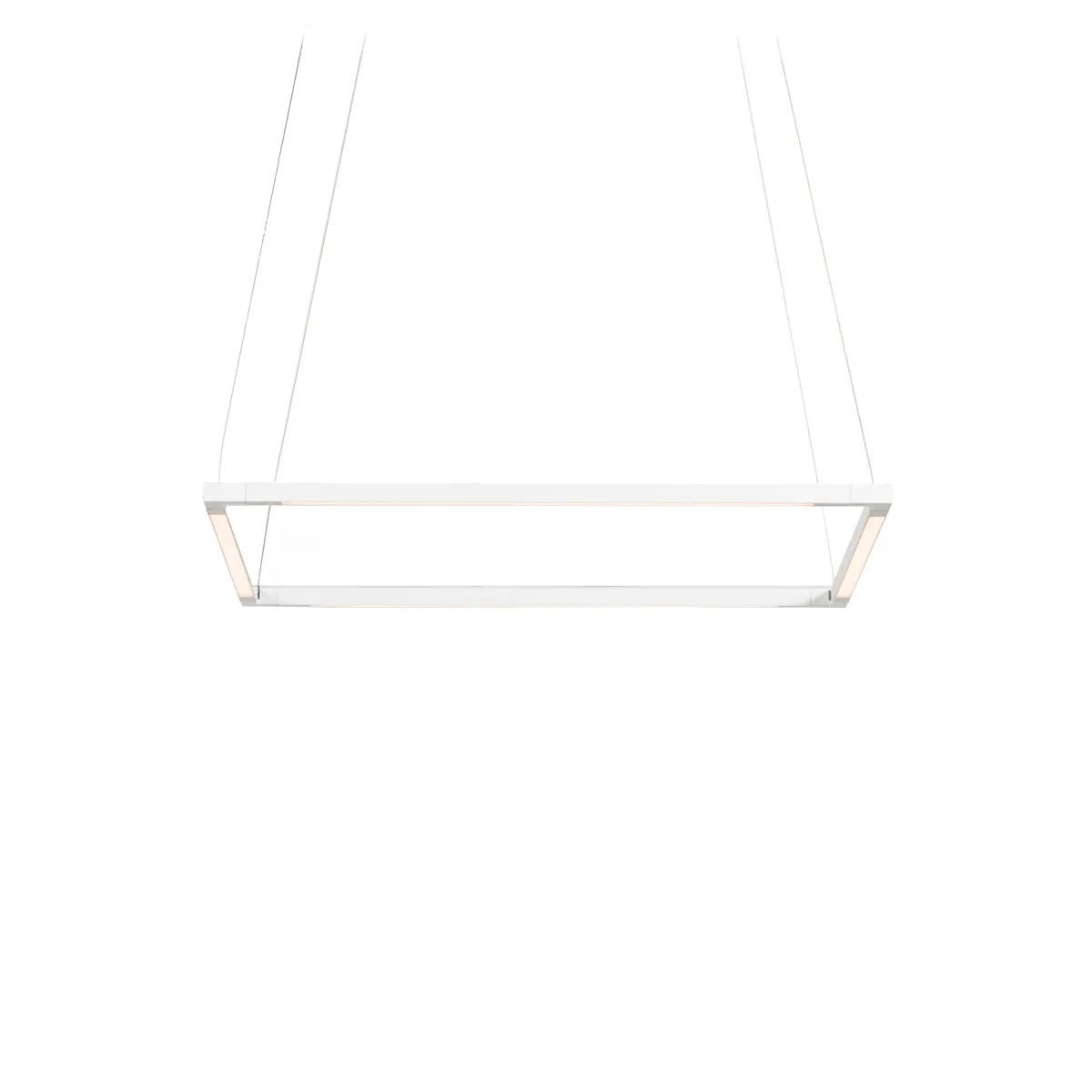 Z-Bar Small Square Pendant