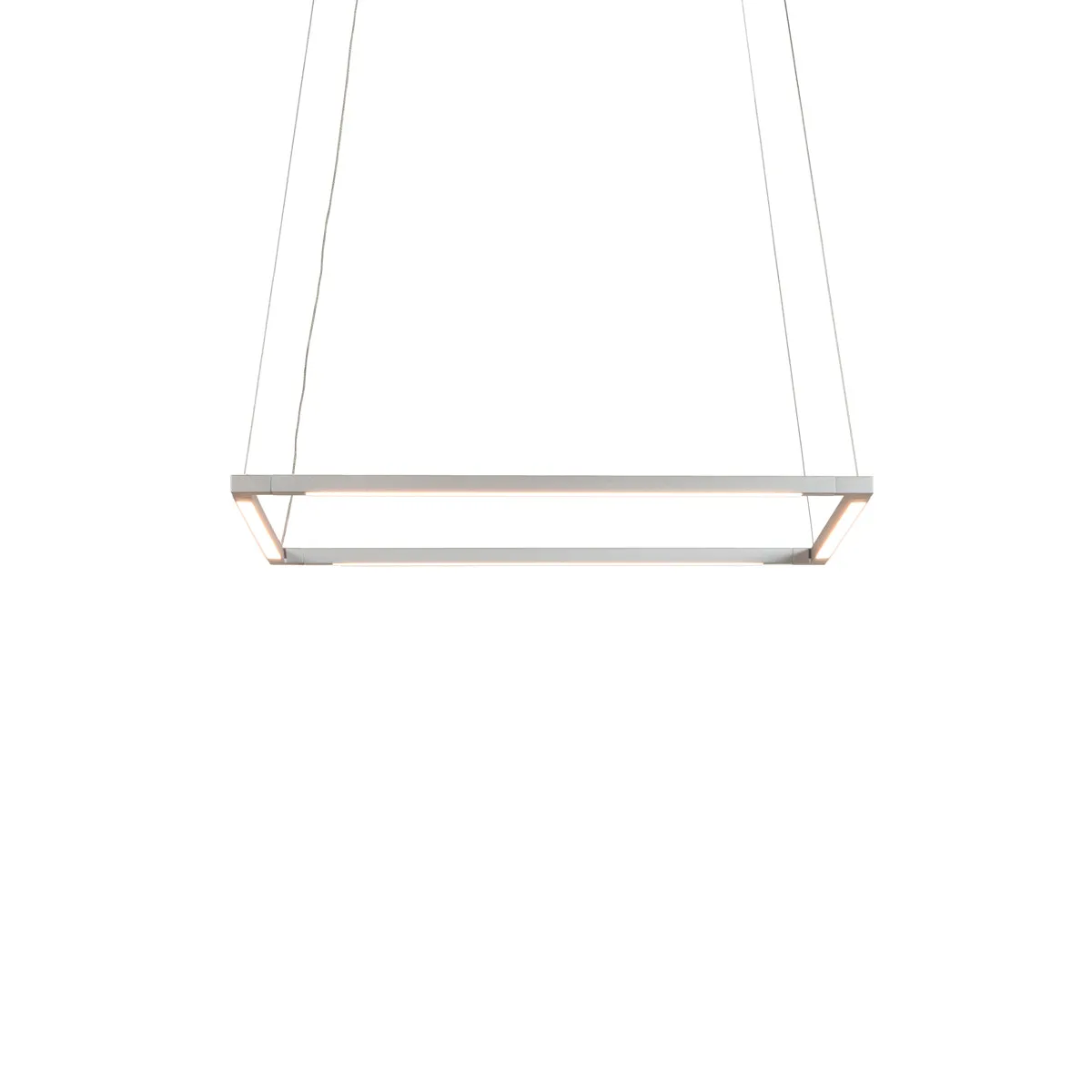 Z-Bar Small Square Pendant