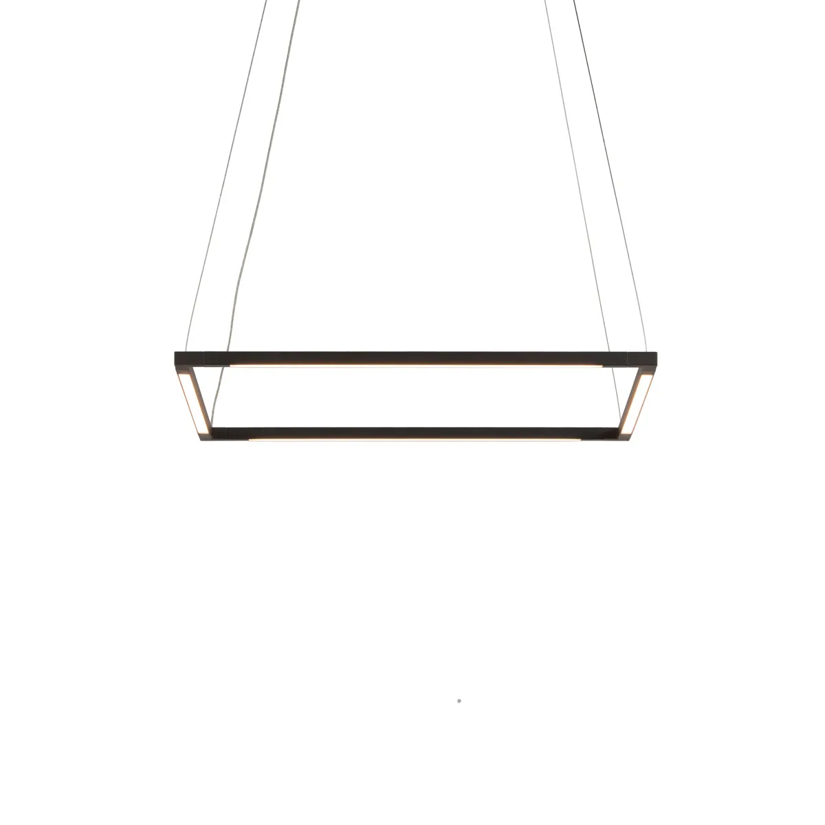 Z-Bar Small Square Pendant